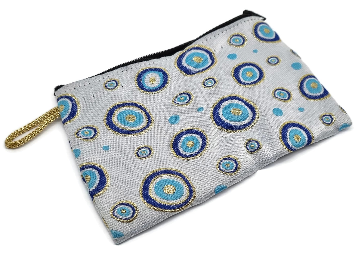 MYSTIC JEWELS - Monedero para Tarjetas, Llaves - diseño de Ojo para buene Suerte - Traditional (15x10cm) (Modelo 10)