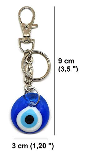 Mystic Jewels - Turkish Eye Crystal Keychain