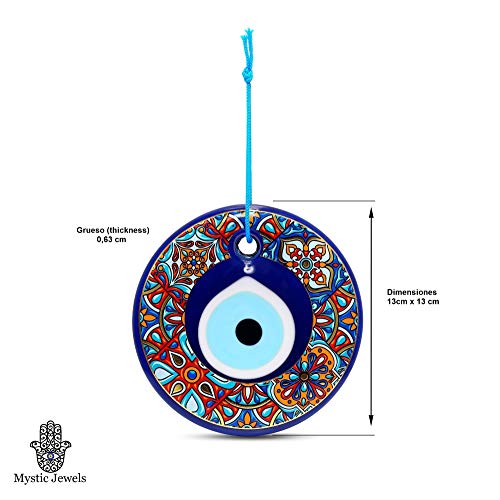 Turkish Eye in Gold - Home Wall Decoration (Model 3)