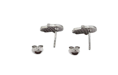 MYSTIC JEWELS By Dalia - Pendientes Mano de Fatima con Colgante de Ojo Turco esmaltada Plata de Ley 925 para protegerte