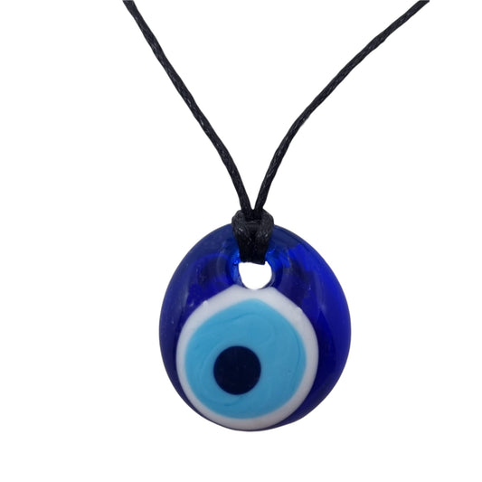 Collar de Ojo turco de Nazar de cristal hecho a mano para buena suerte
