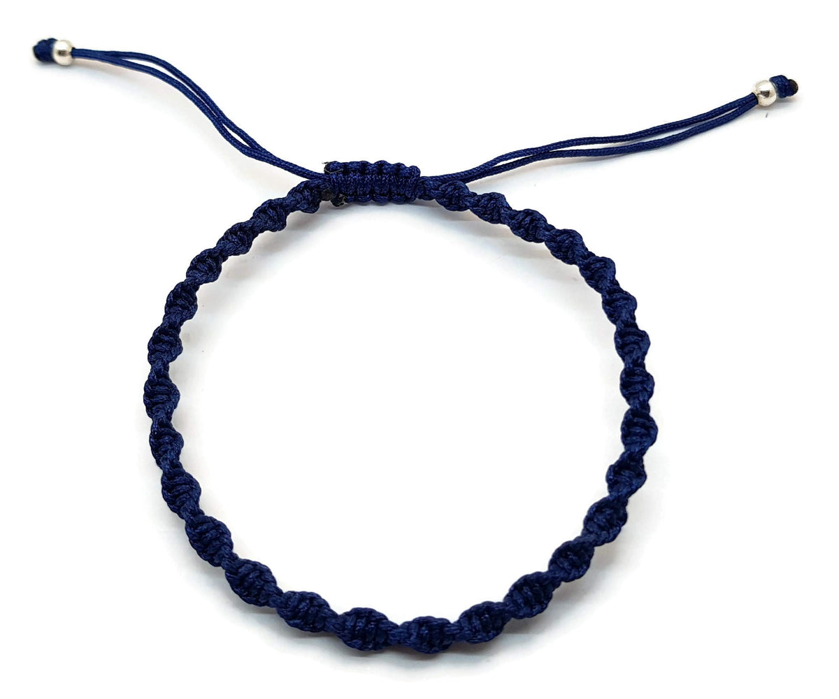 MYSTIC JEWELS - Pulsera Macrame Giratorio - Kabbalah de Hilo de Colores, Amuleto, protección Mal de Ojo, Buena Suerte, Good Luck