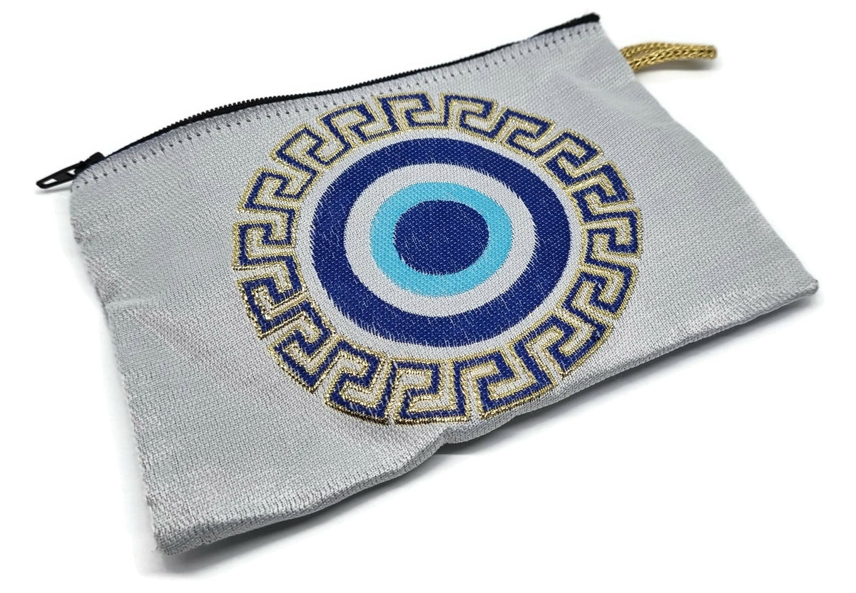 MYSTIC JEWELS - Monedero para Tarjetas, Llaves - diseño de Ojo para buene Suerte - Traditional (15x10cm) (Modelo 4)