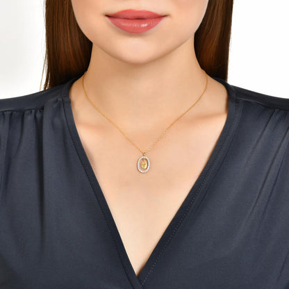 MYSTIC JEWELS - Colgante Mano de Fátima y Mal de Ojo con piedras, Joyeria Plata de Ley 925, minimalista, para Mujeres y Niñas con Caja para regalar