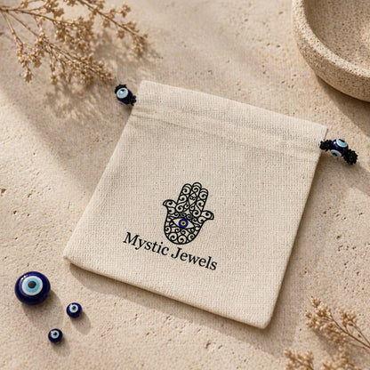 MYSTIC JEWELS Pulsera Clásico Ojo de la Buene Suerte con circonitas