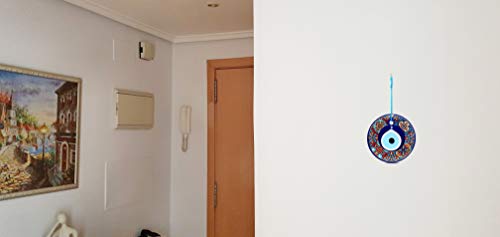 Turkish Eye in Gold - Home Wall Decoration (Model 3)