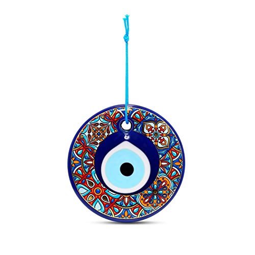 Turkish Eye in Gold - Home Wall Decoration (Model 3)