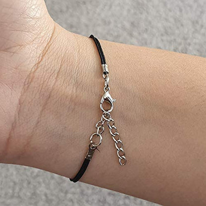 Classic Turkish Eye of Good Luck Bracelet for Men and Women | Mystic Jewels by Dalia (Black)