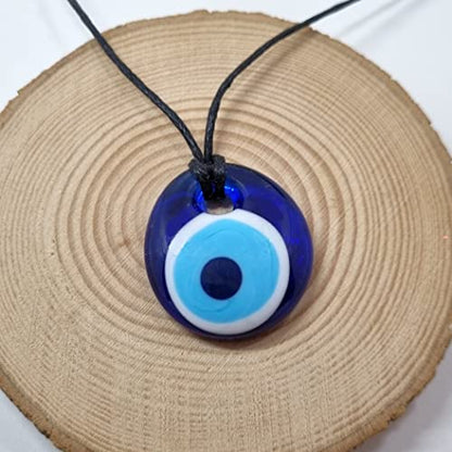 MYSTIC JEWELS Handmade Crystal Turkish Eye of Nazar Necklace for Good Luck